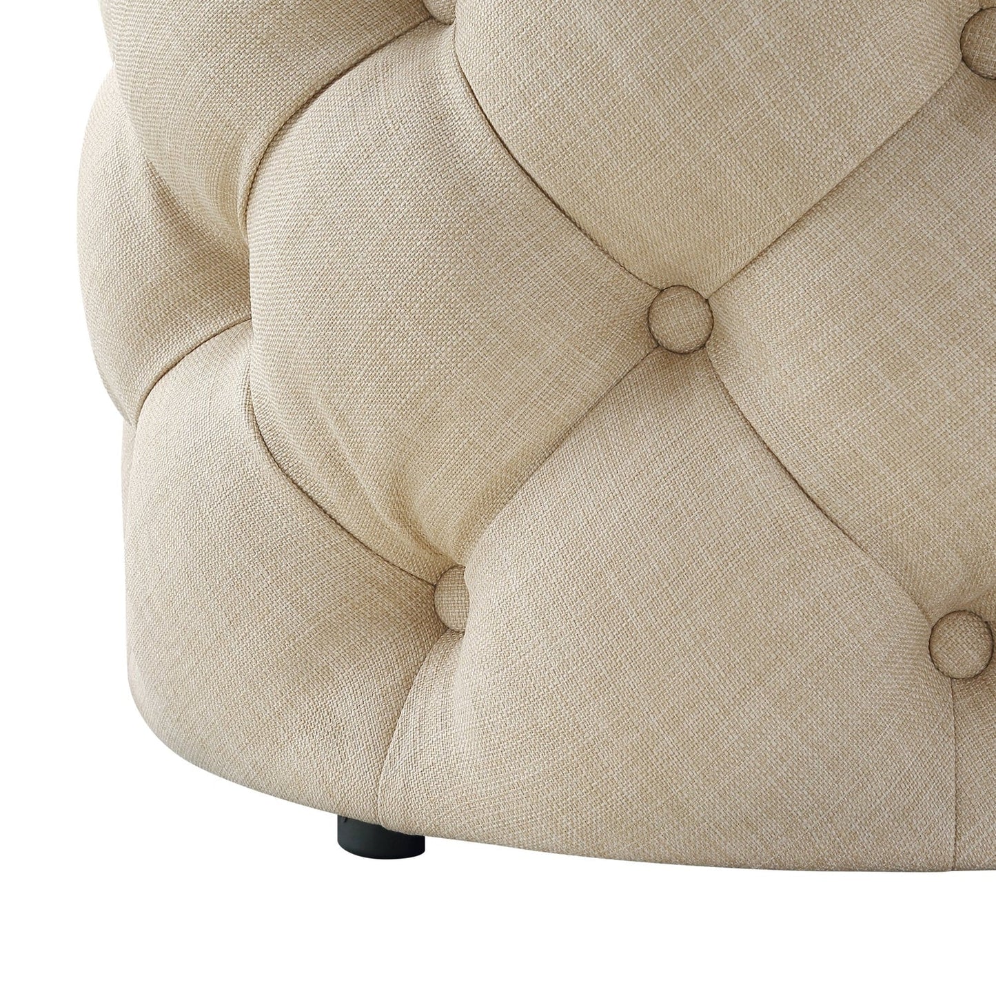 Lauren Round Ottoman