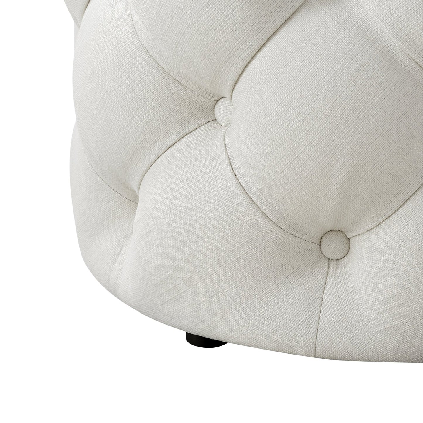 Lauren Round Ottoman