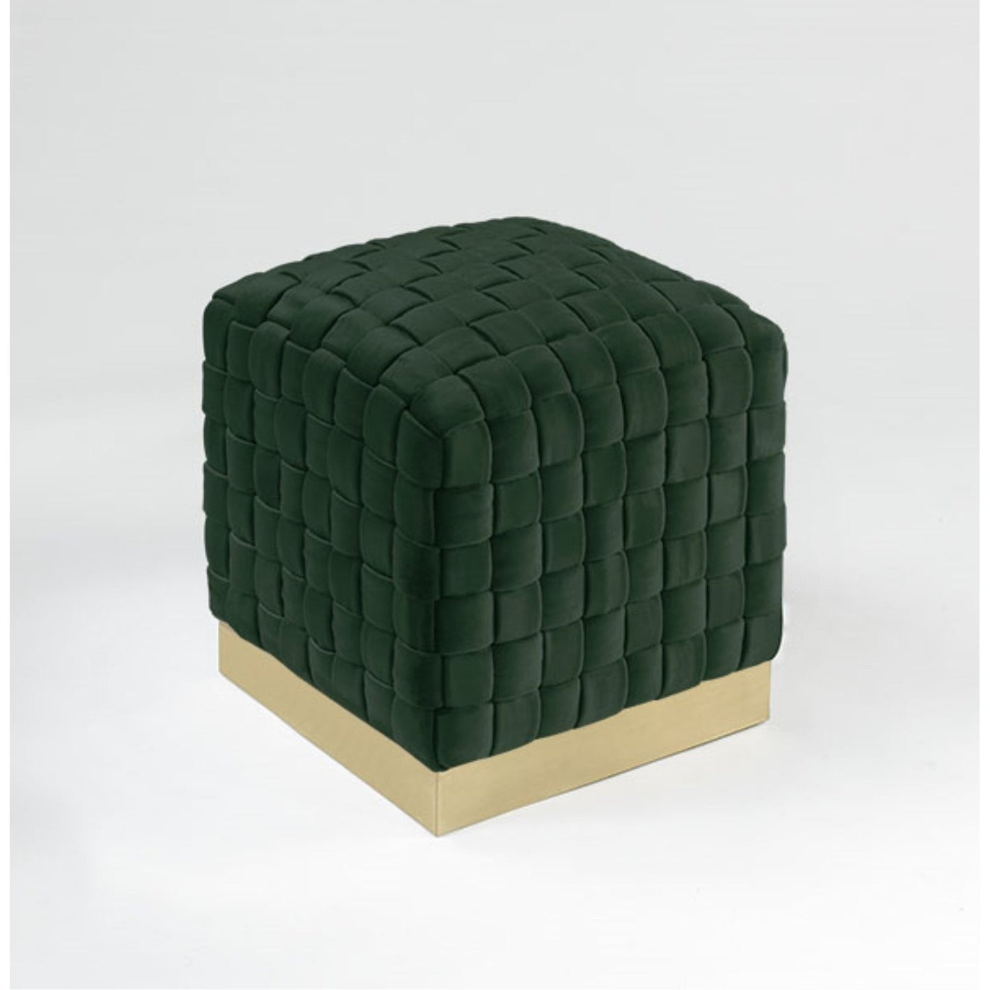Satine Velvet Ottoman