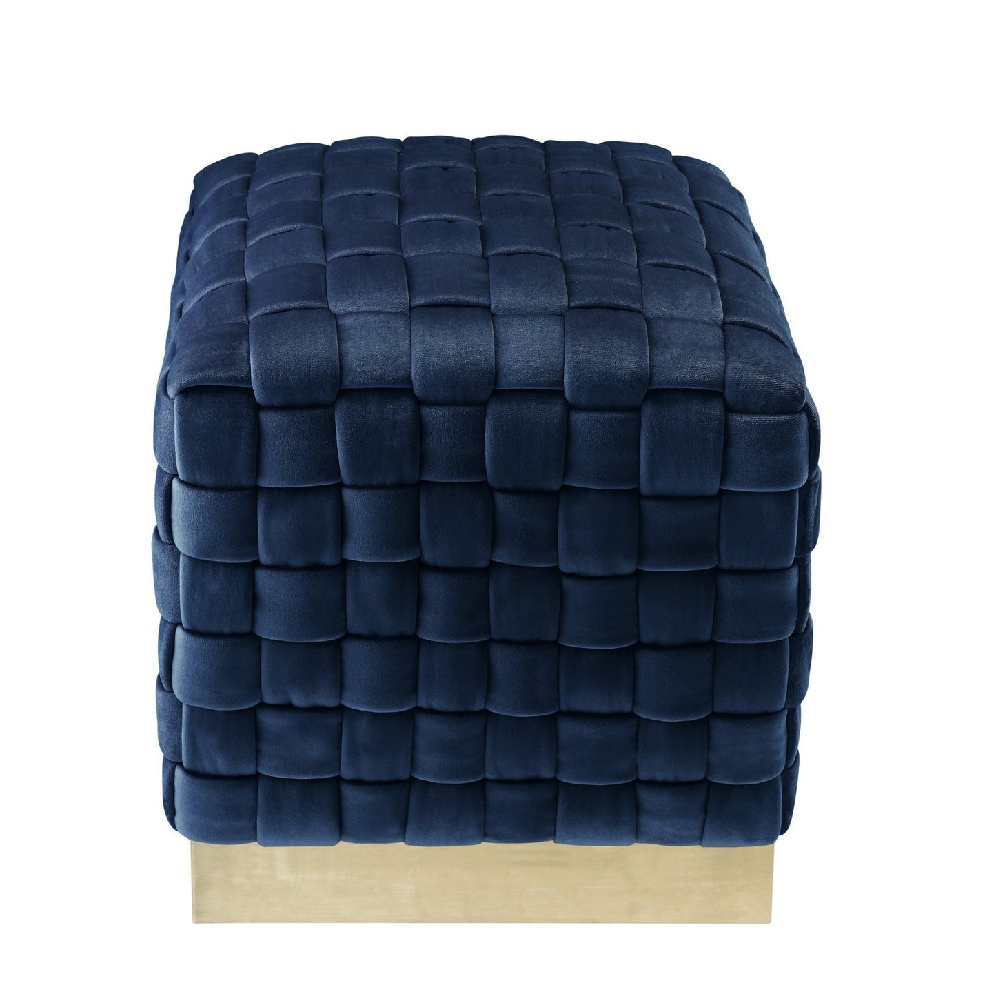 Satine Velvet Ottoman