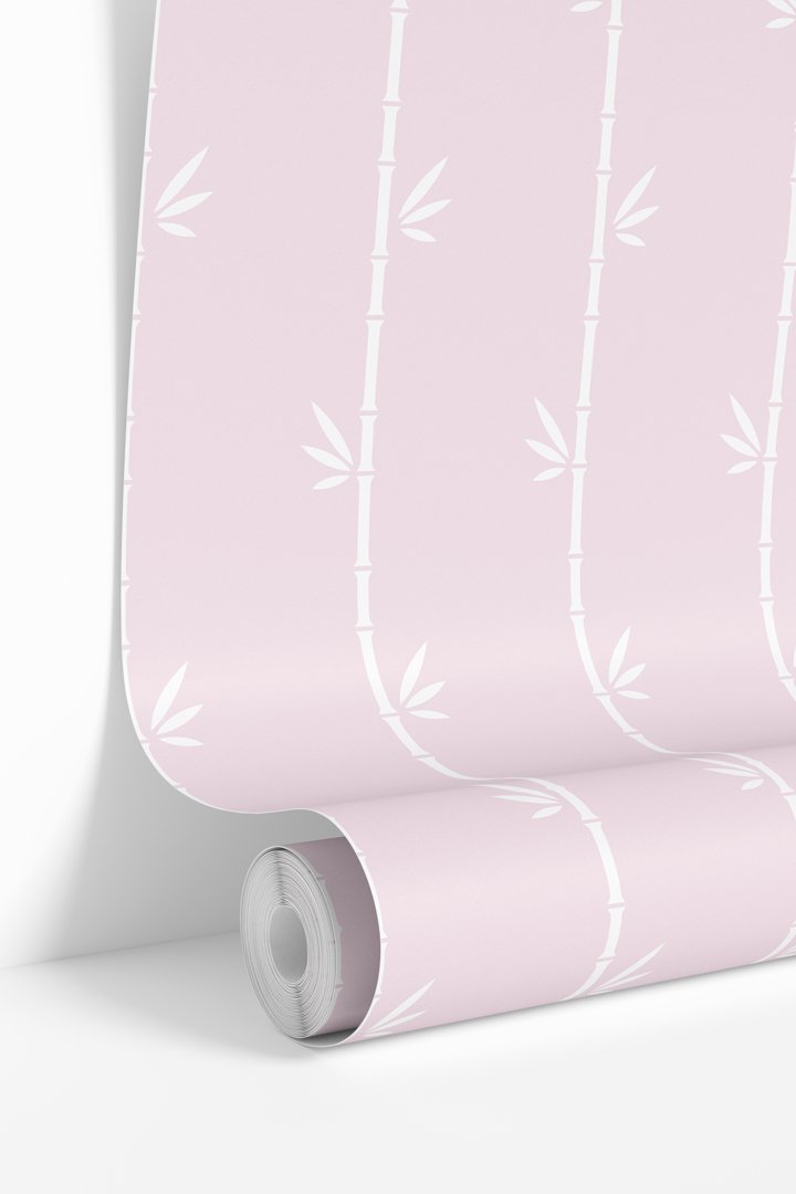 Pink Bamboo Wallpaper