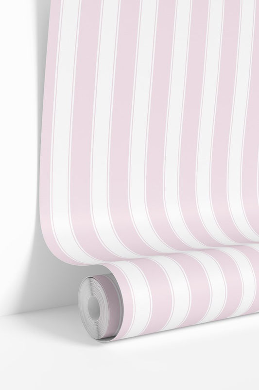 Pink Stripes Wallpaper