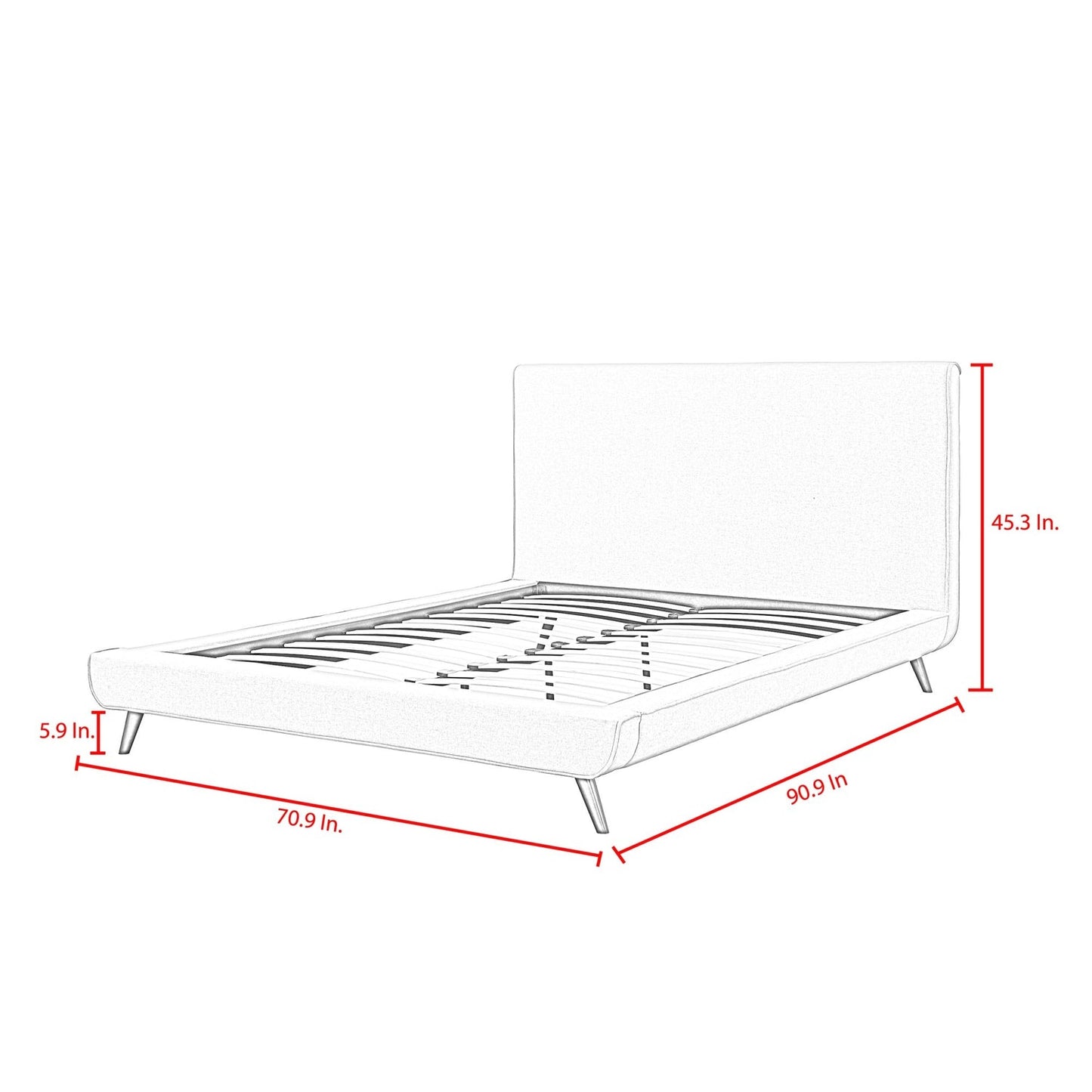 Amoret Platform Bed