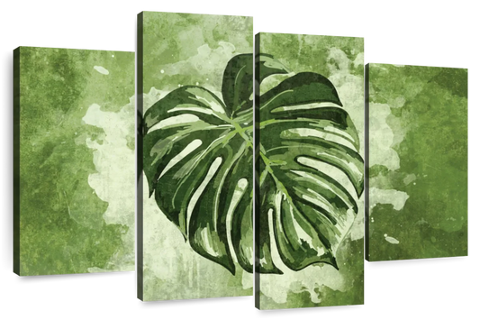 Distinct Tropical Leaf Wall Art