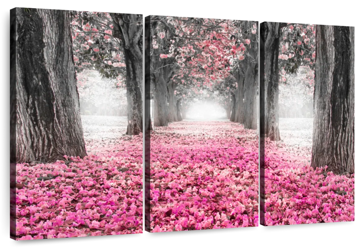 Cherry Blossom Path Pop Wall Art