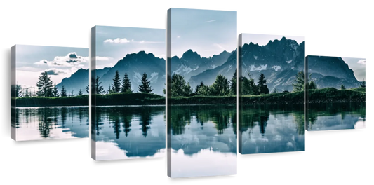 Daylight Mountain Scenery Wall Art