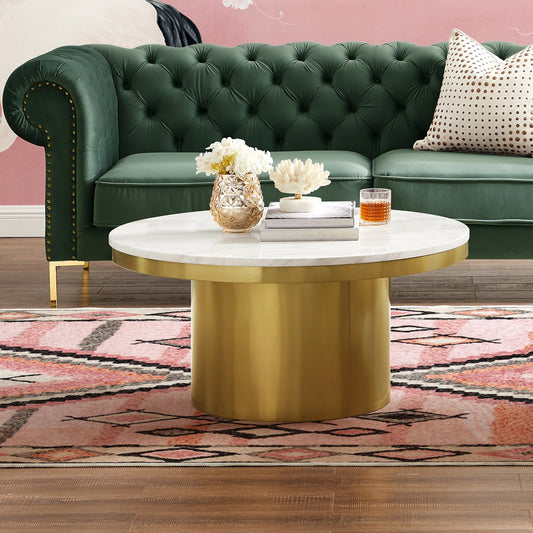 Callum Pedestal Coffee Table