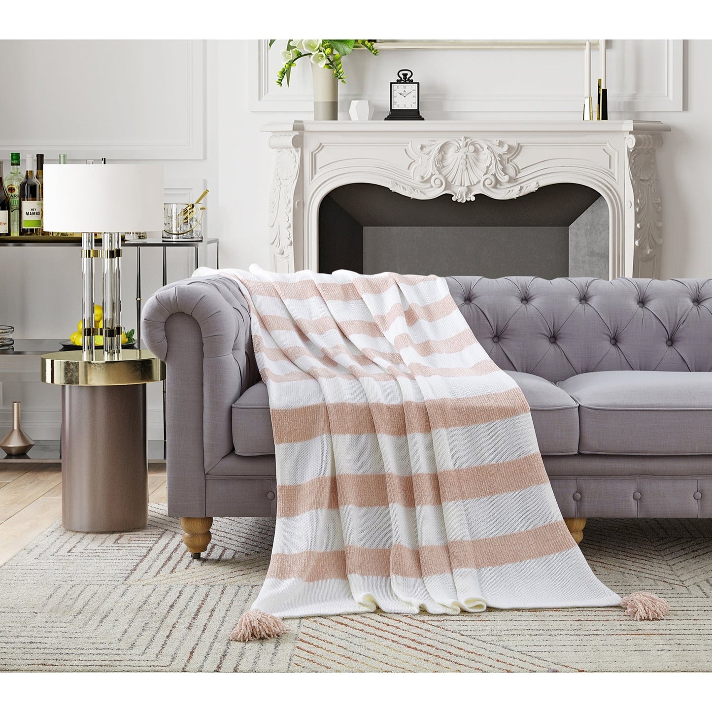 Mara 4 Corner Tassel Throw