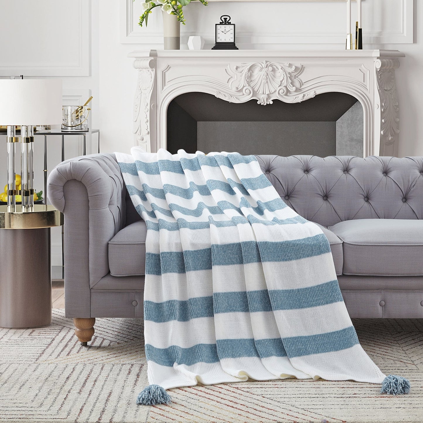 Mara 4 Corner Tassel Throw