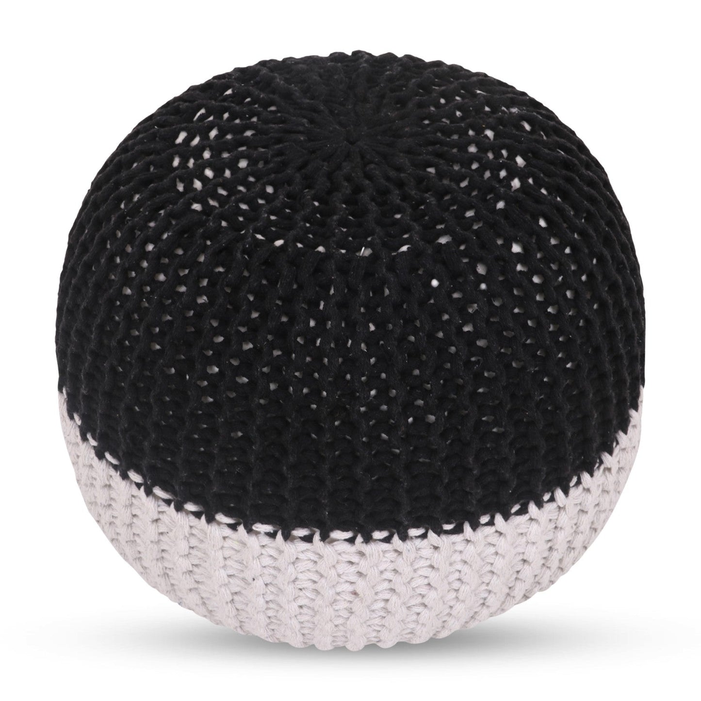 Mylah Hand Knitted Pouf