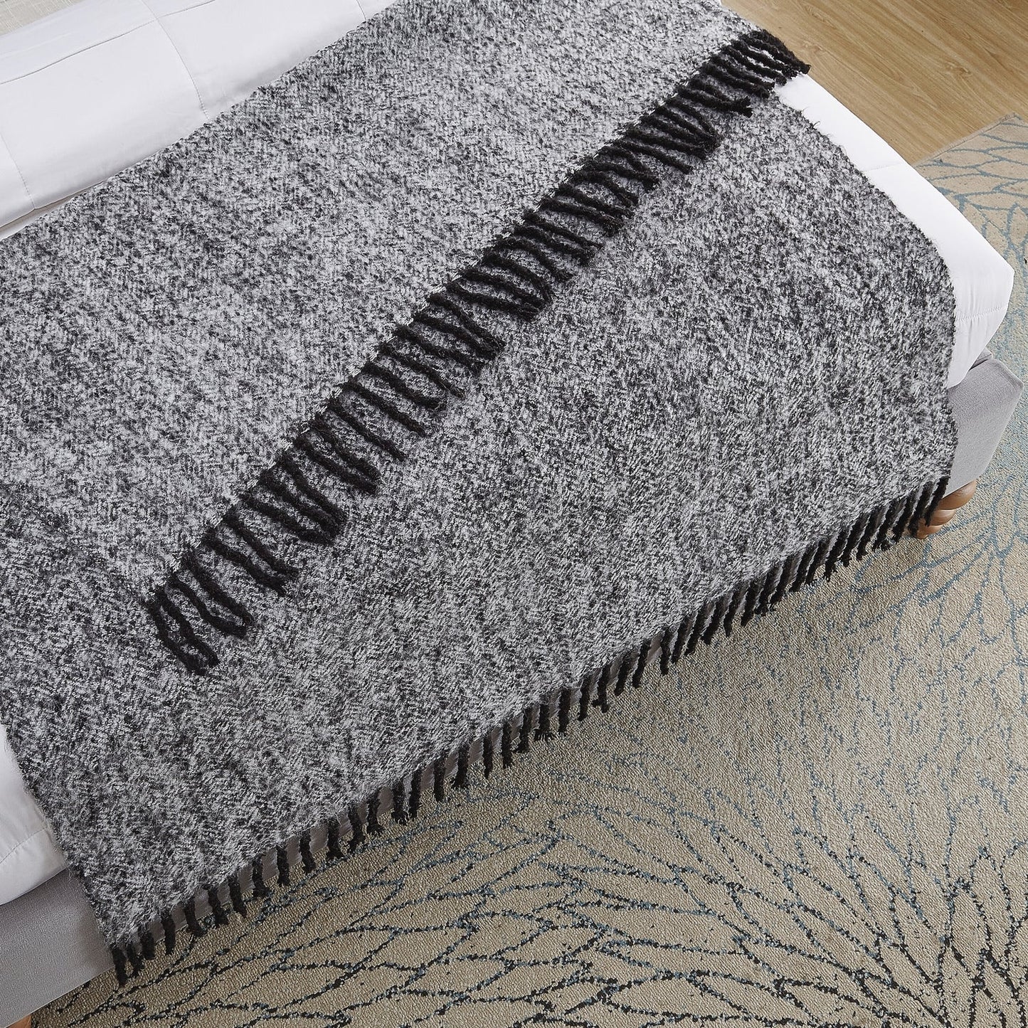Samara Faux Mohair Throw