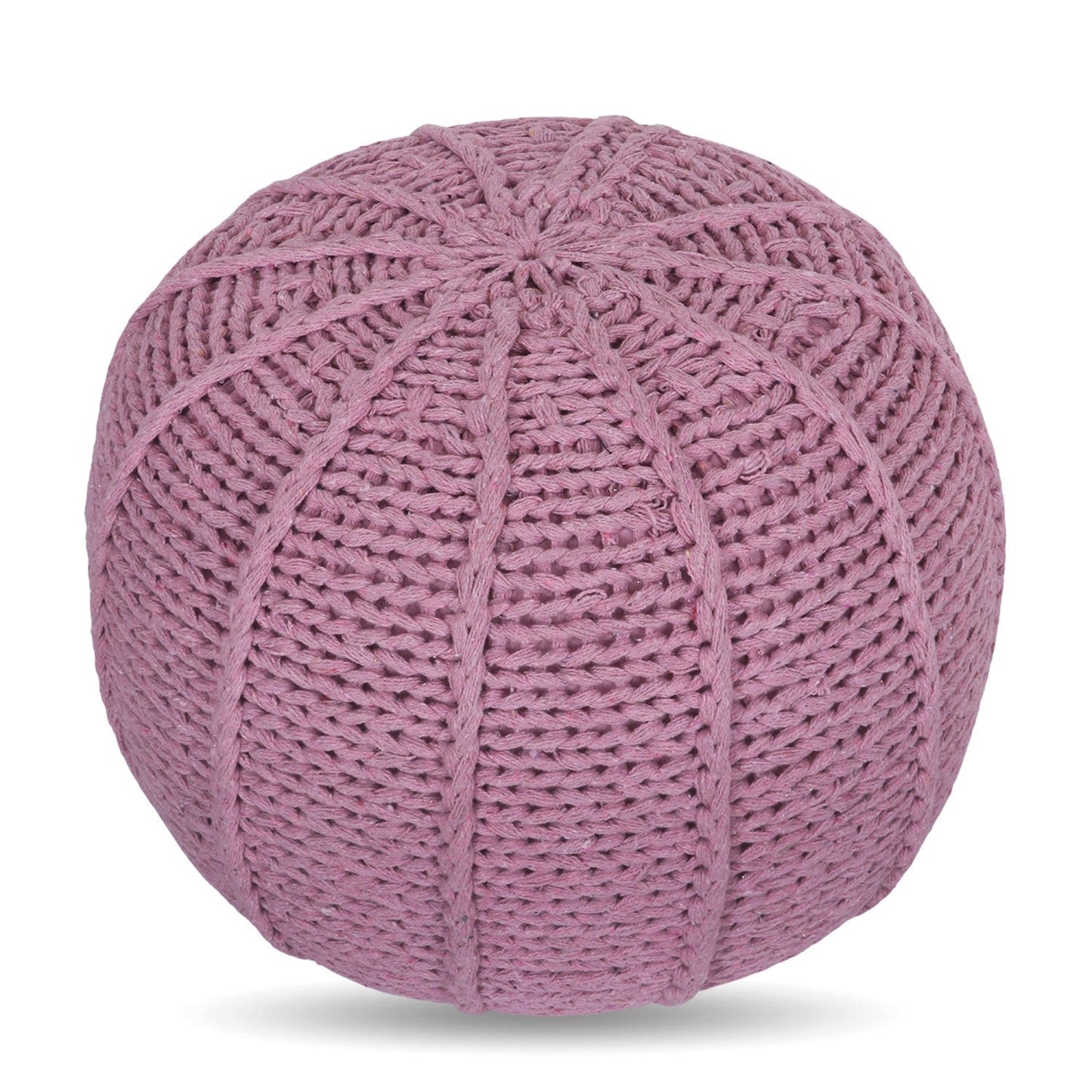 Jonathon Hand Knitted Pouf