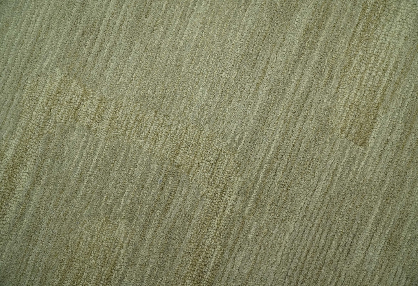 Shades Of Olive Modern Abstract Hand Tufted Custom Made wool rug