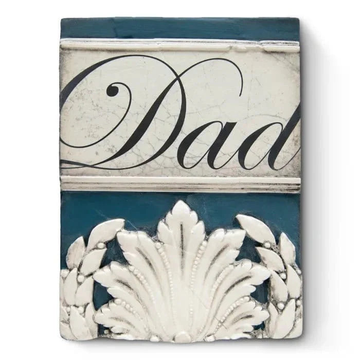 Dad Memory Block Tile