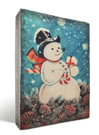 Snowman Memory Block Tile - Retired