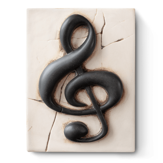 Treble Clef - RETIRED Memory Block Tile