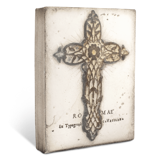 Medieval Cross - RETIRED Memory Block Tile