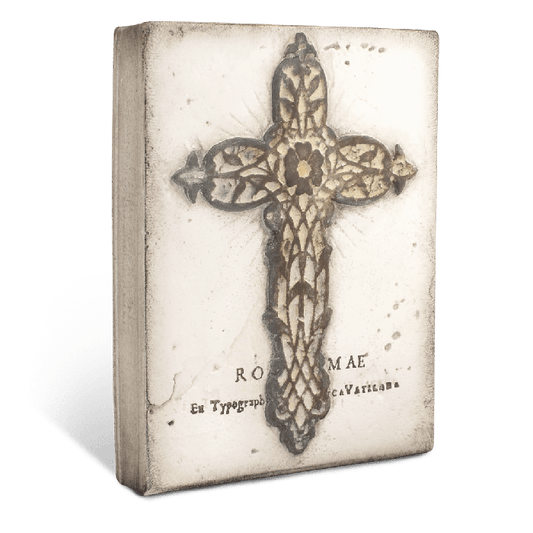 Medieval Cross - RETIRED Memory Block Tile