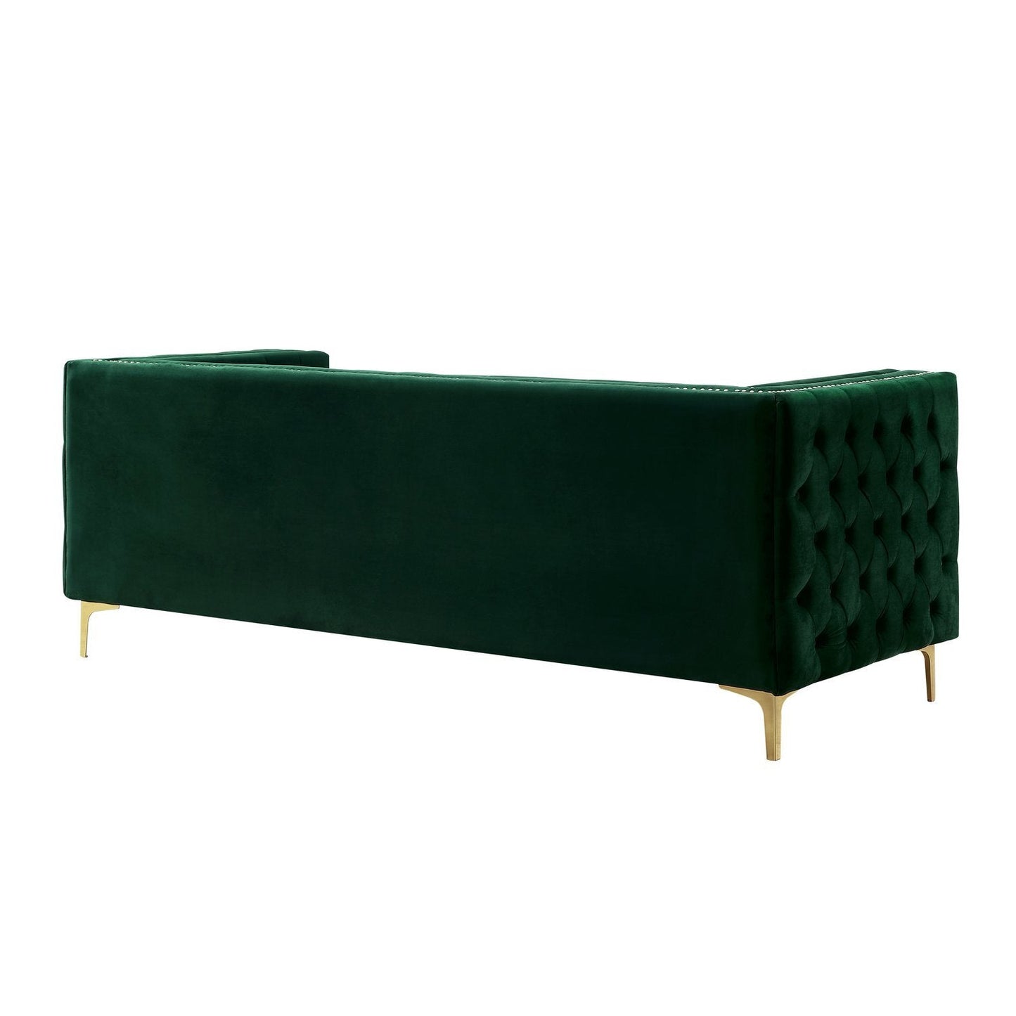 Giovanni Velvet 3 Seat Sofa 85"