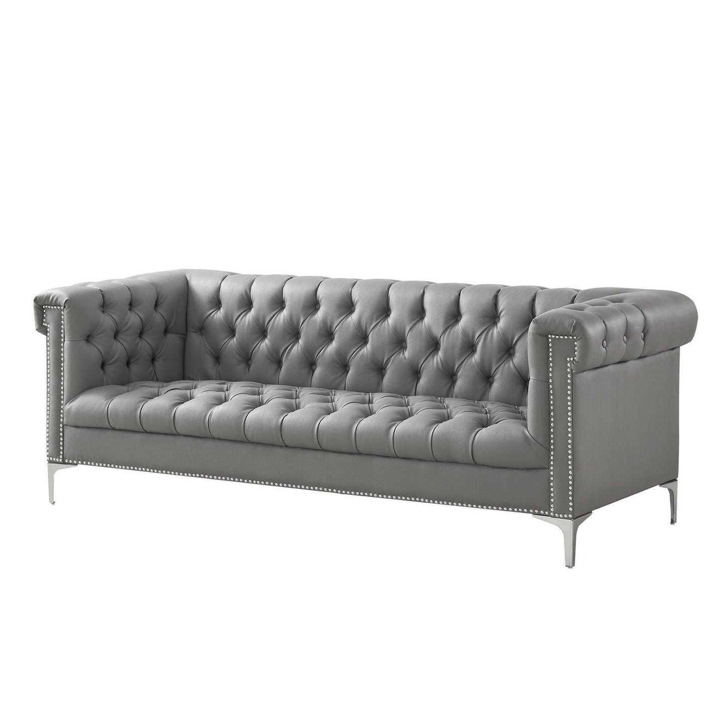 Oxford PU Leather Sofa