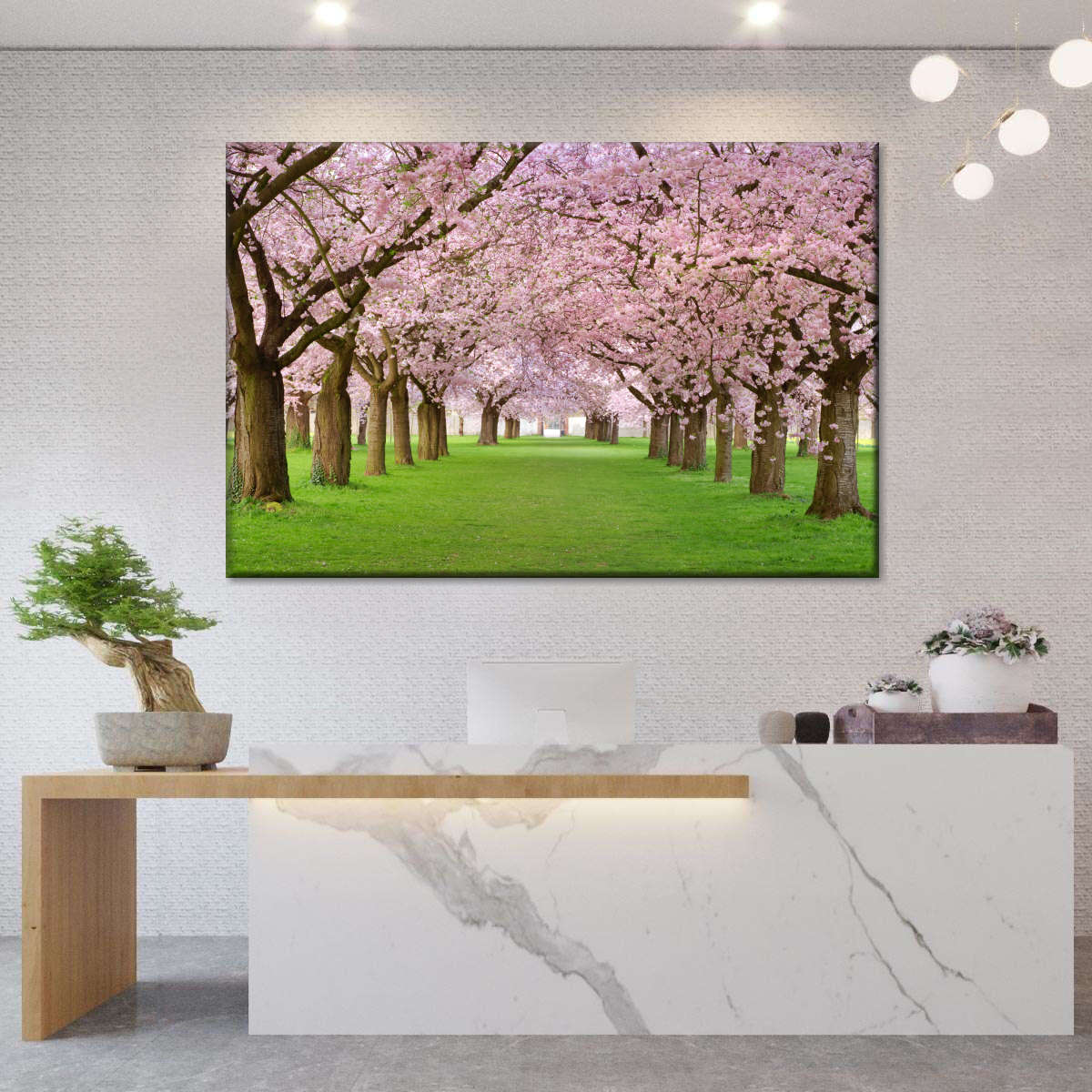 Cherry Blossom Trees Wall Art