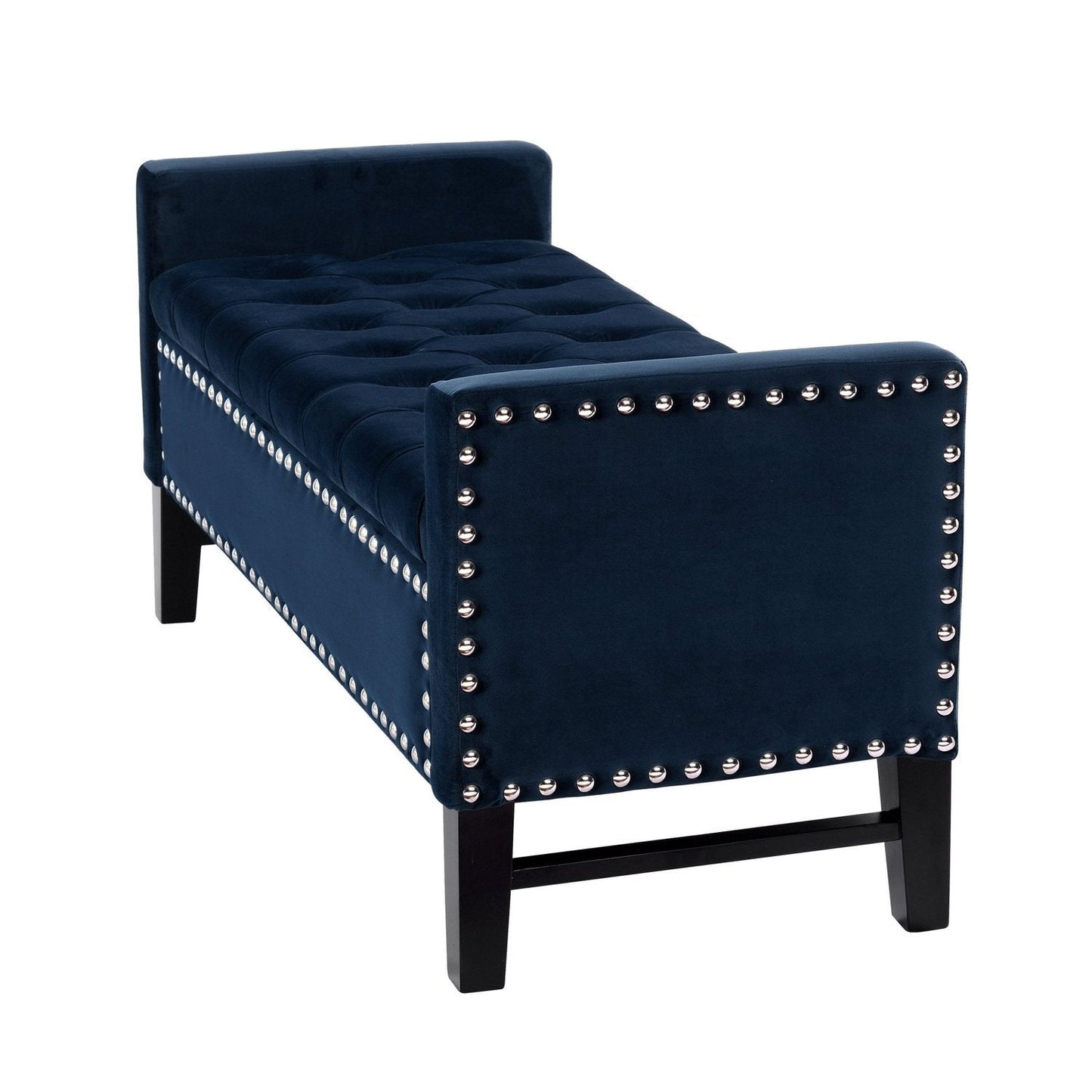 Columbus Velvet Storage Bench