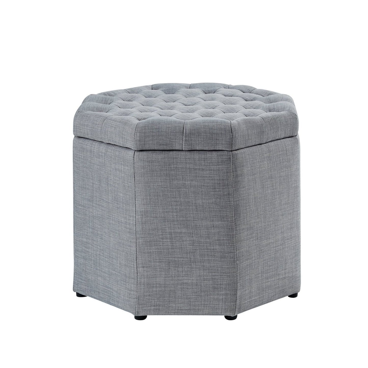 Nova Octagon Storage Ottoman