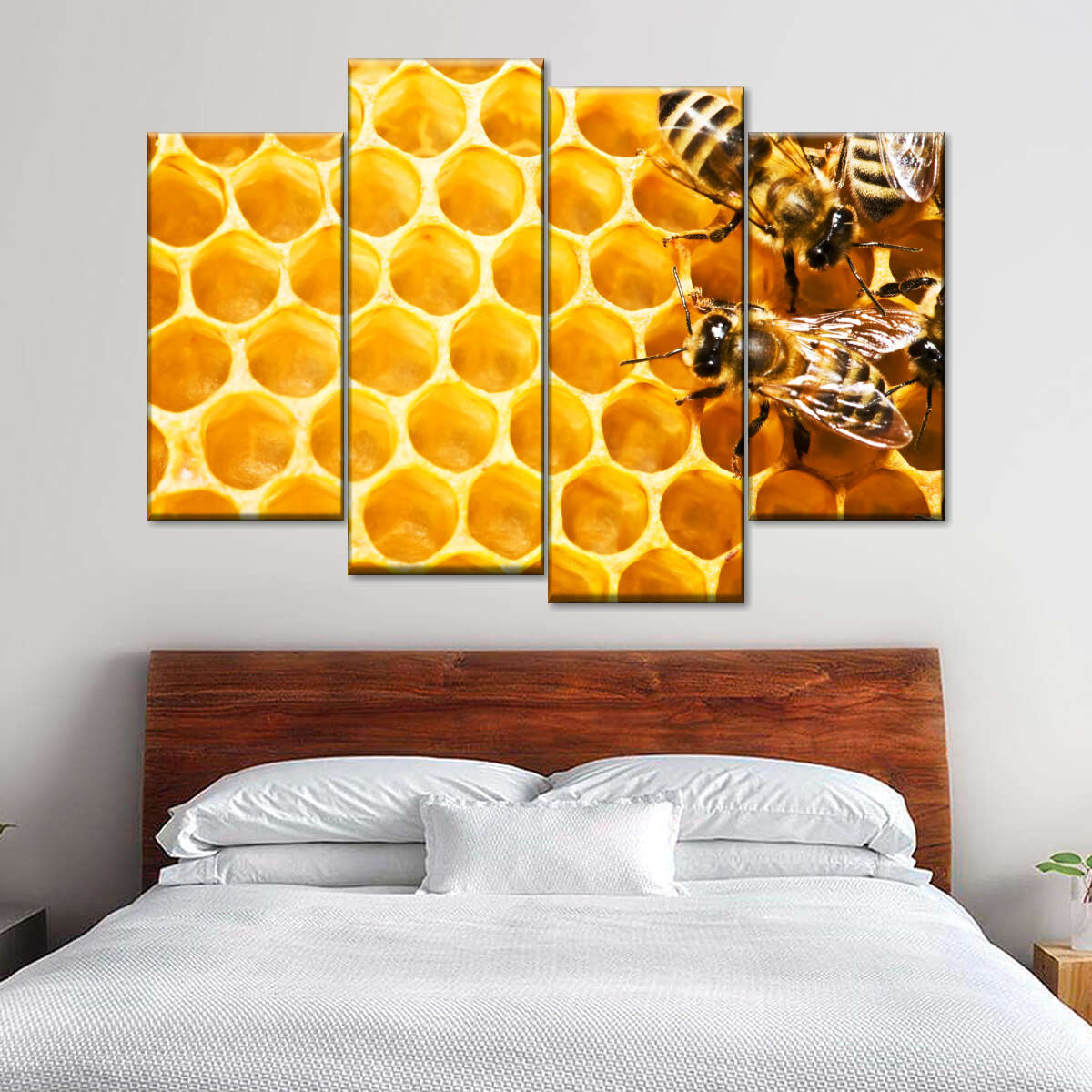 Honey Bee Hive Wall Art