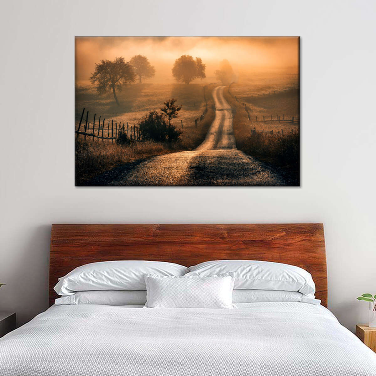 Field Of Fog Wall Art