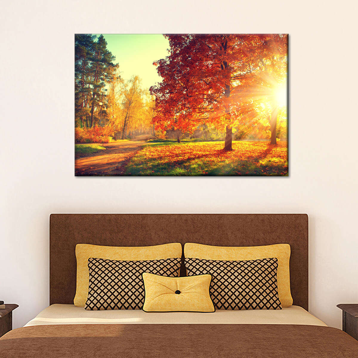 Autumn Sunset Wall Art