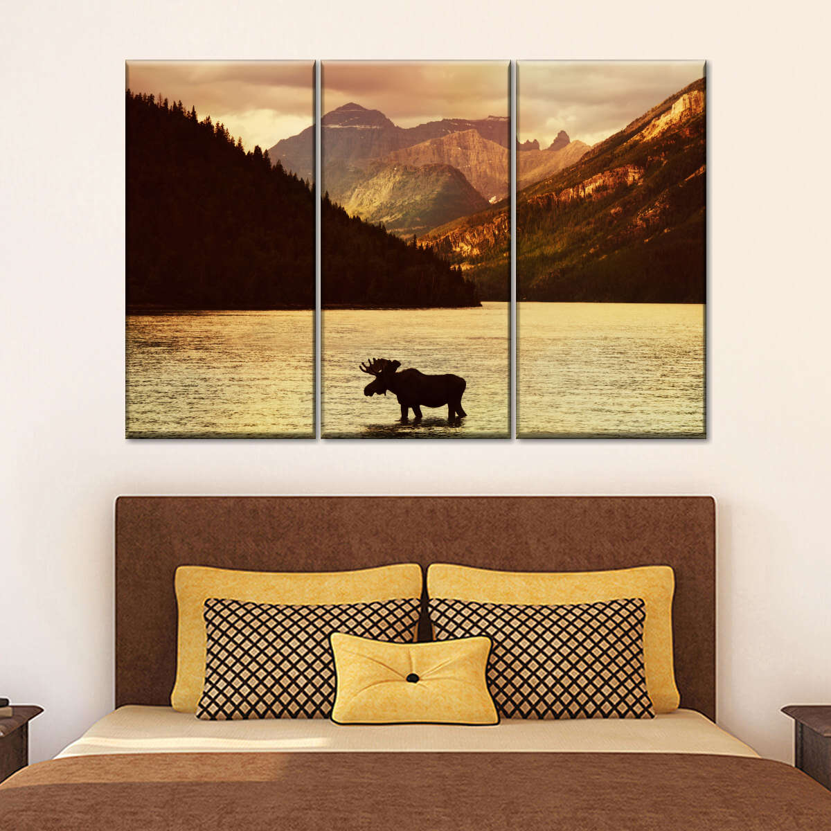 Lake Moose Wall Art