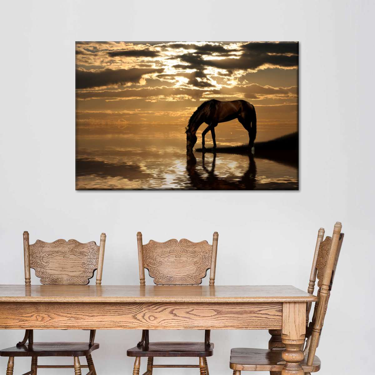 Lone Arabian Horse Wall Art