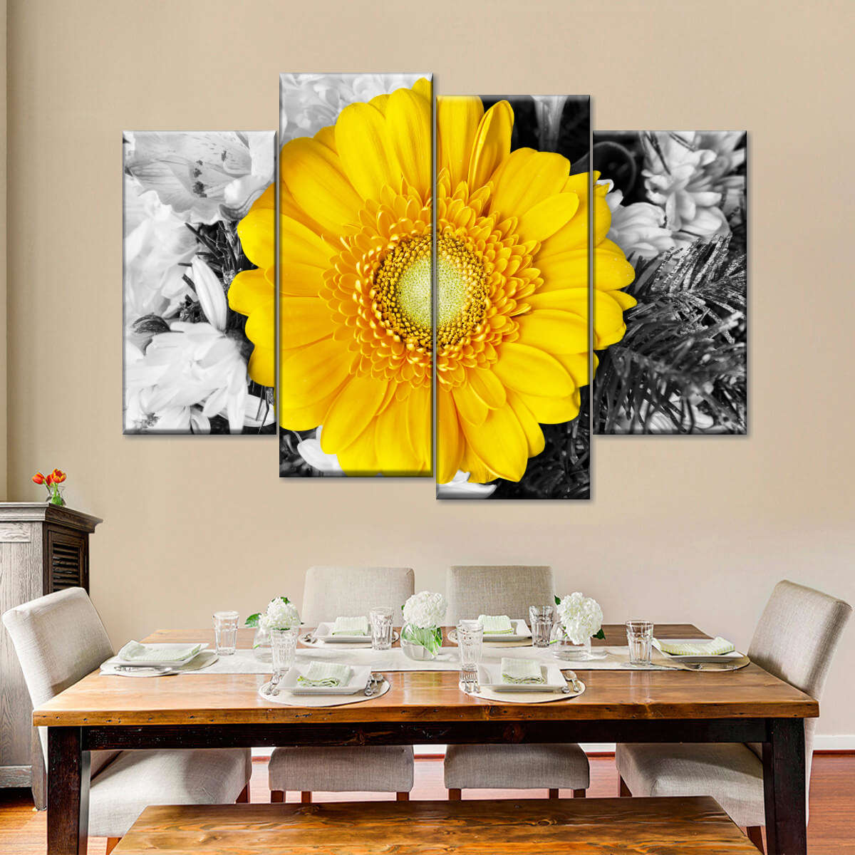 Gerbera Daisy Pop Wall Art