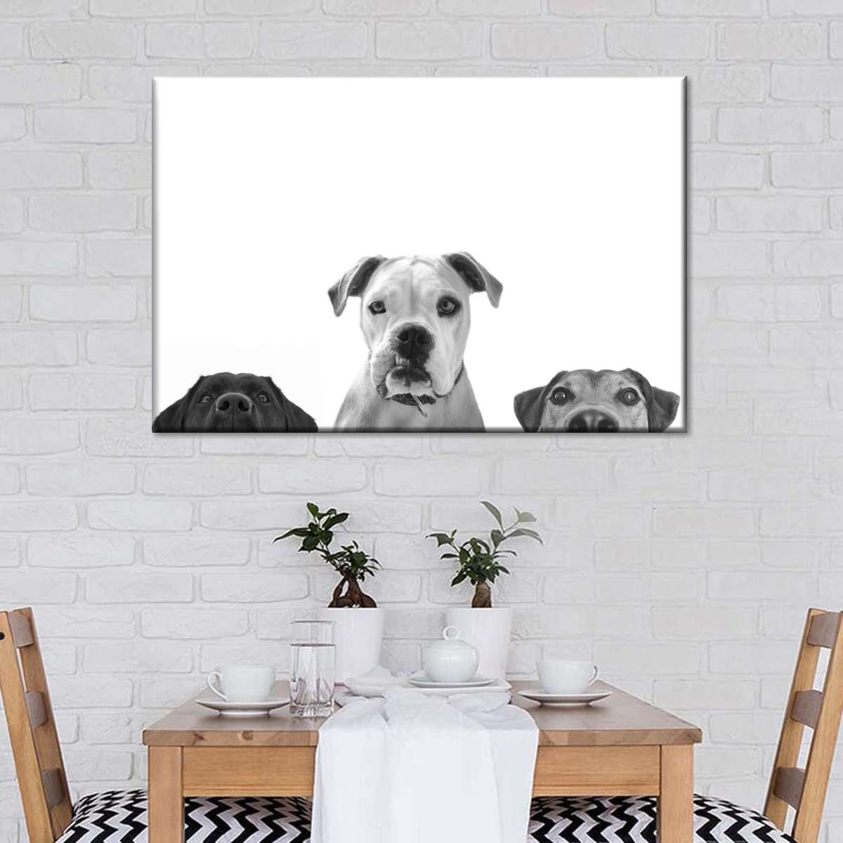 Curious Dogs Wall Art