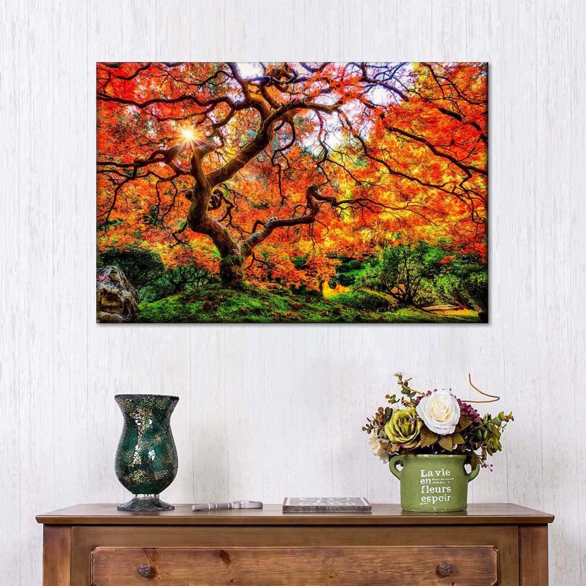 Autumn Japanese Maple Tree Wall Art