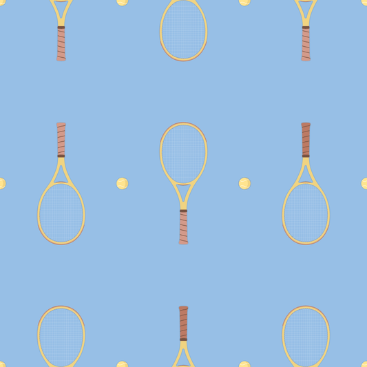 Tennis Cornflower Wallpaper