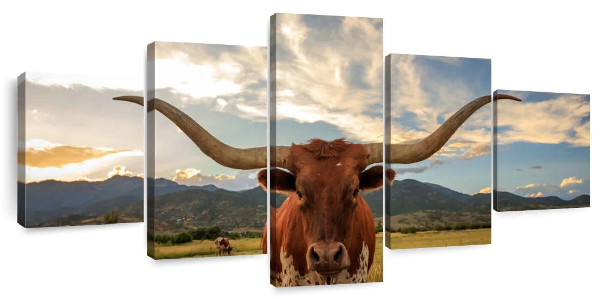 Mighty Longhorn Wall Art