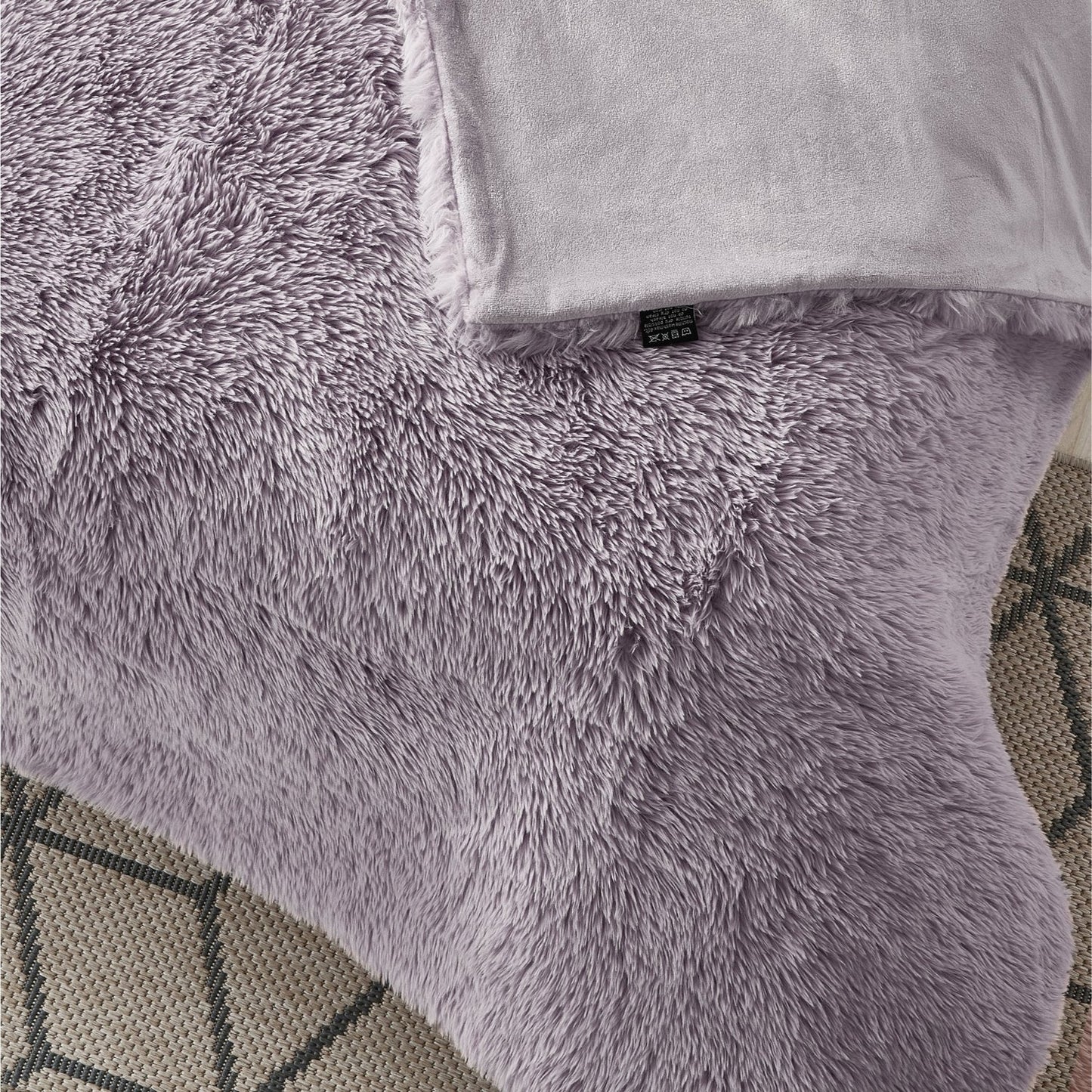 Mir Faux Lamb Fur Throw