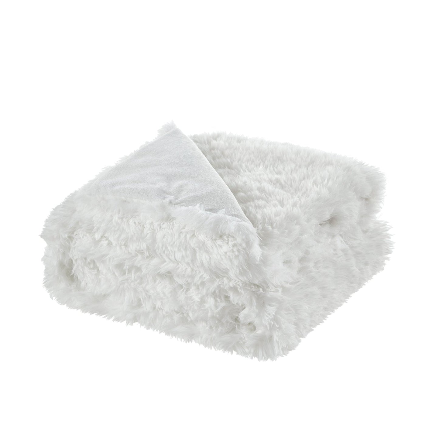 Mir Faux Lamb Fur Throw