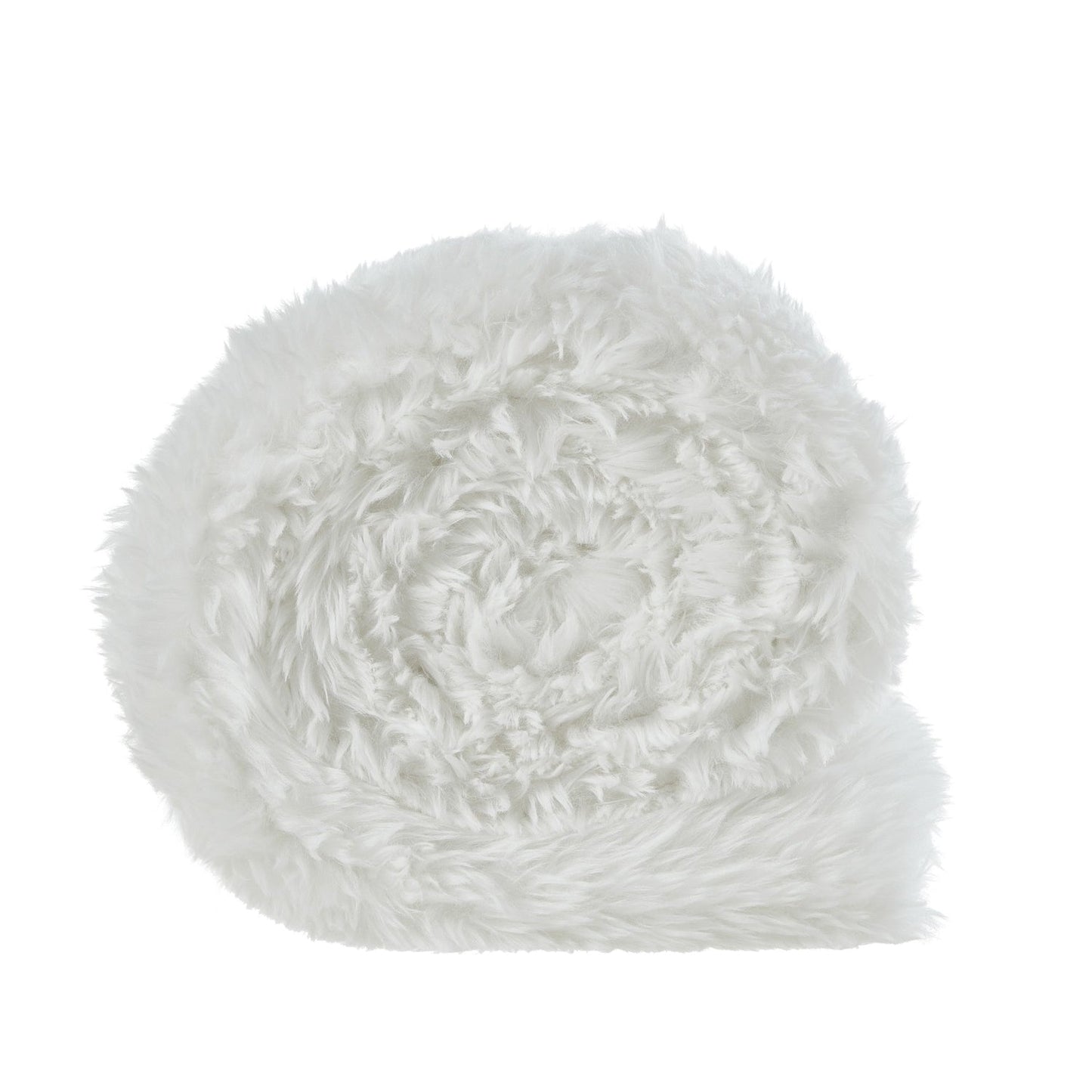 Mir Faux Lamb Fur Throw