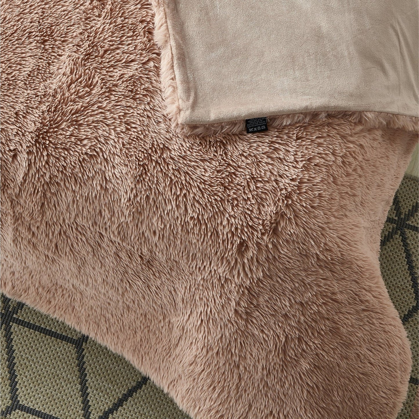 Mir Faux Lamb Fur Throw