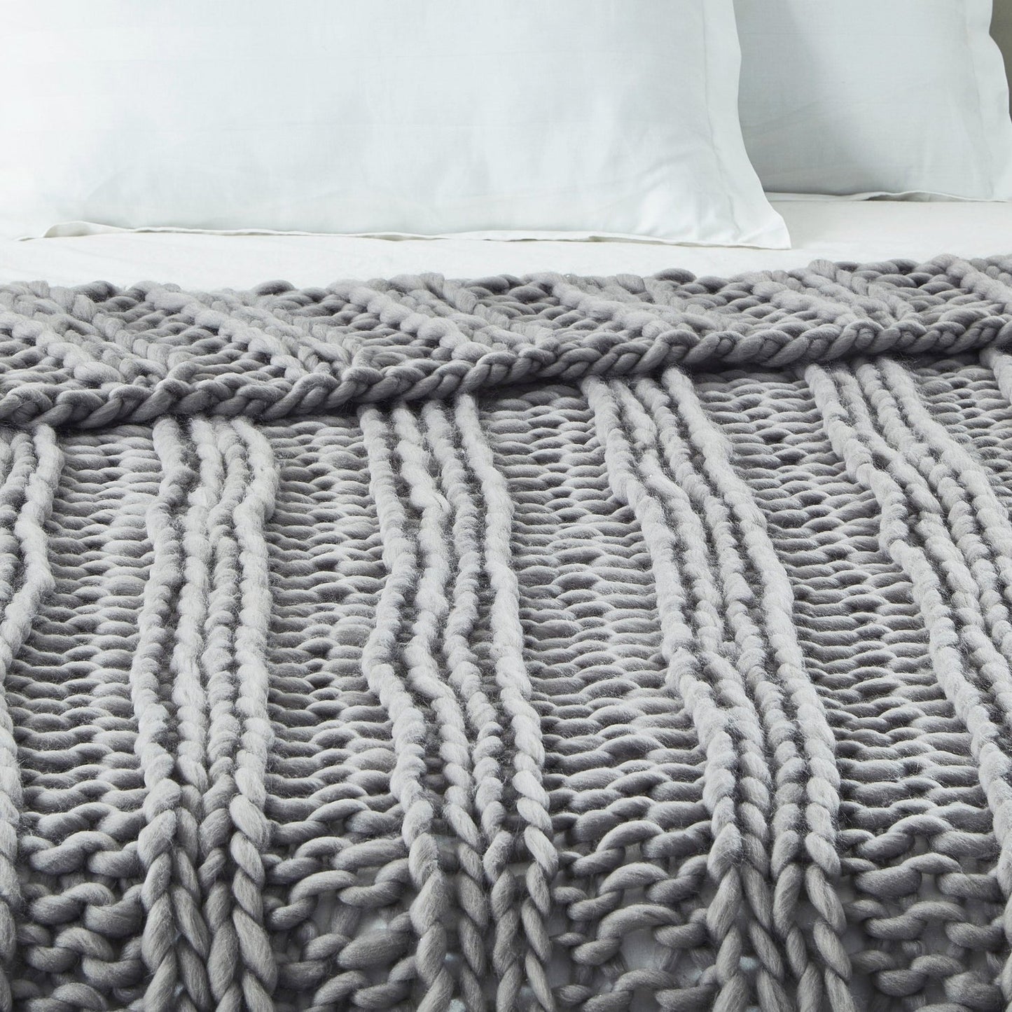 Yolly Channel Knit Throw