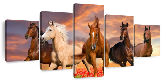 Mustang Horses Wall Art