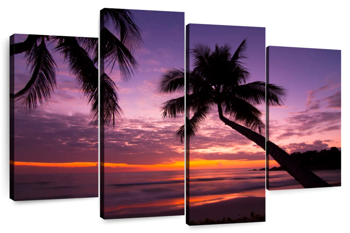 Palm Koh Samui Sunset Wall Art