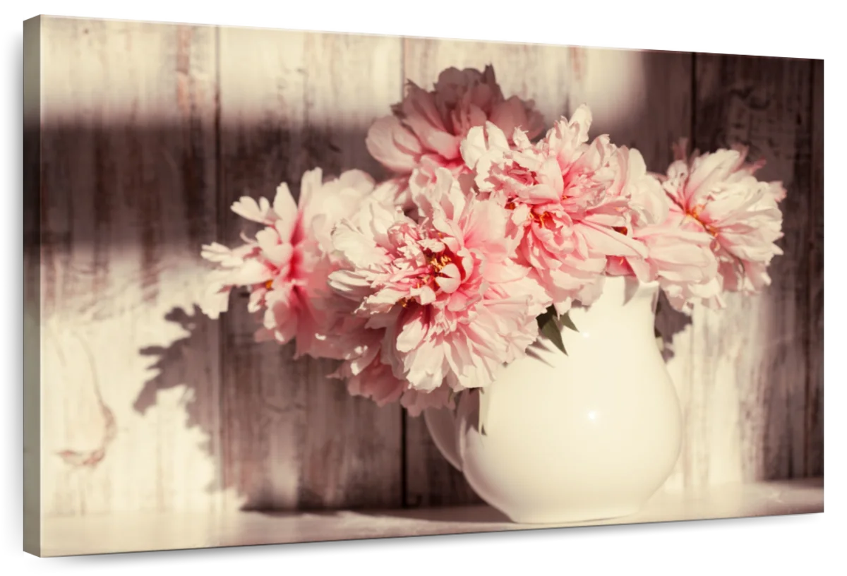 Sun Bright Peonies Wall Art