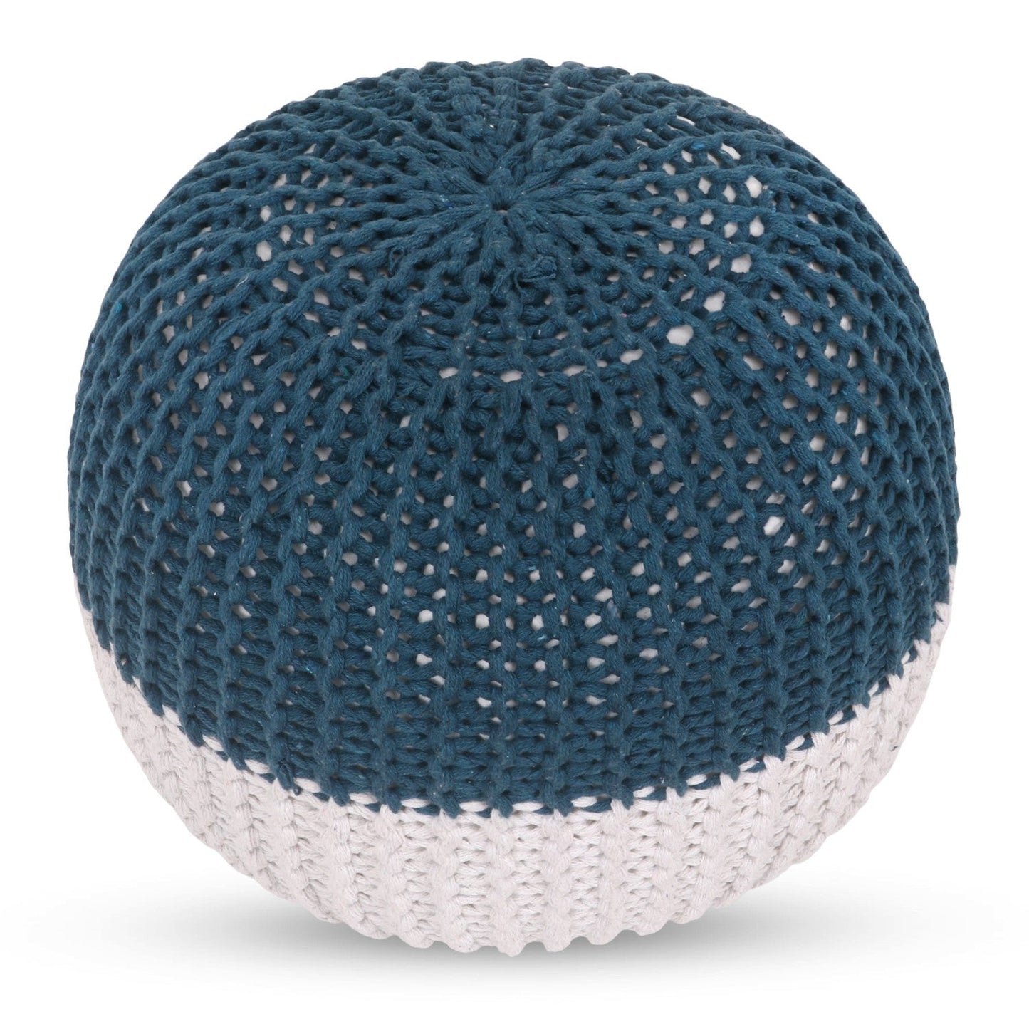 Mylah Hand Knitted Pouf