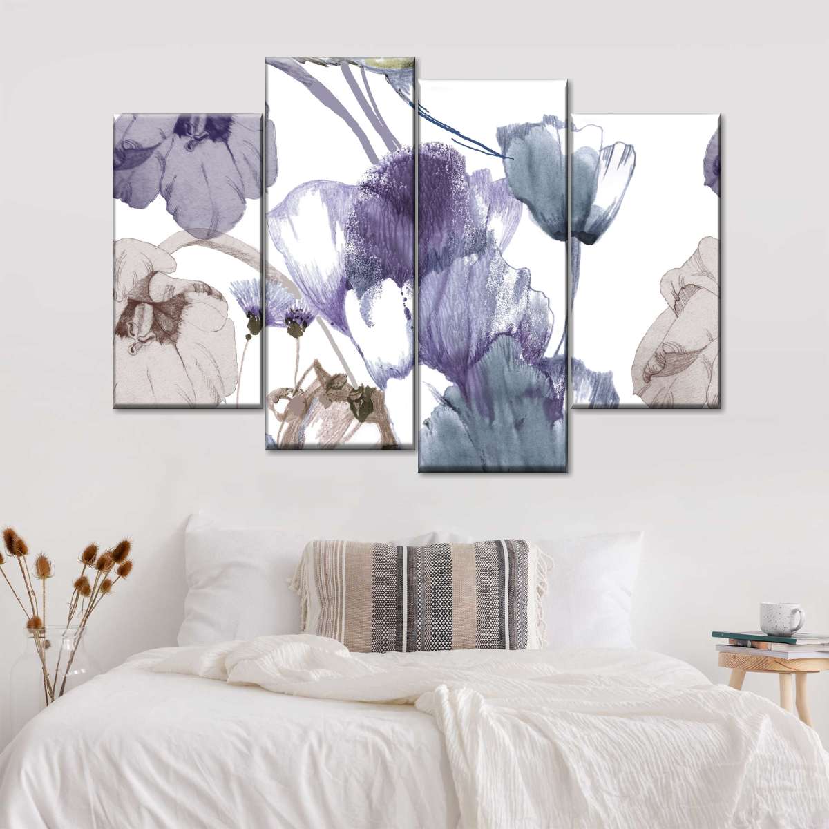 Textured Tulips Wall Art