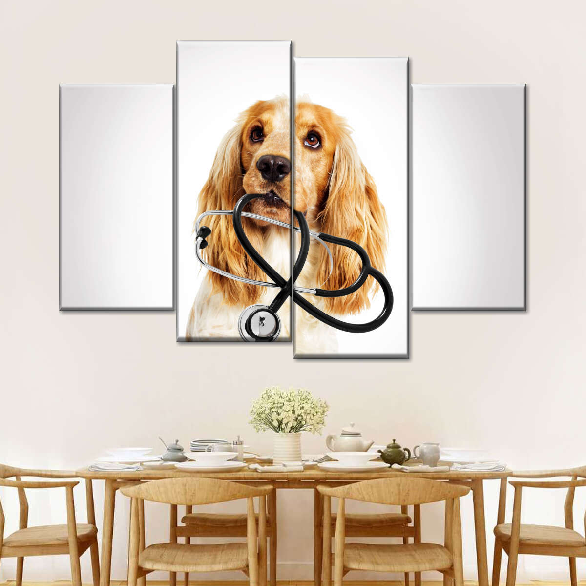 Doctor Dog Wall Art