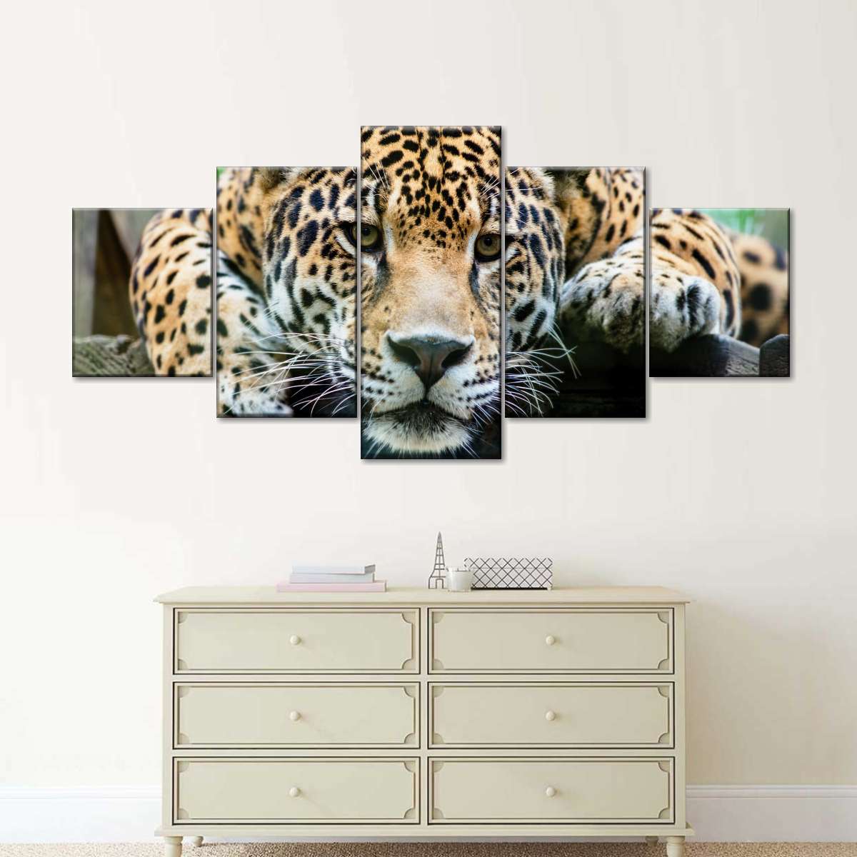 Lazy Leopard Wall Art