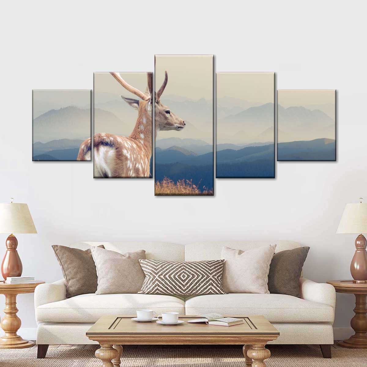 Mountain Sika Deer Wall Art